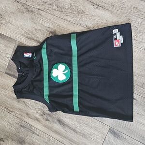 Paul Pierce Nike Boston Celtics NBA Authentic Sewn Jersey Rewind boys M Black